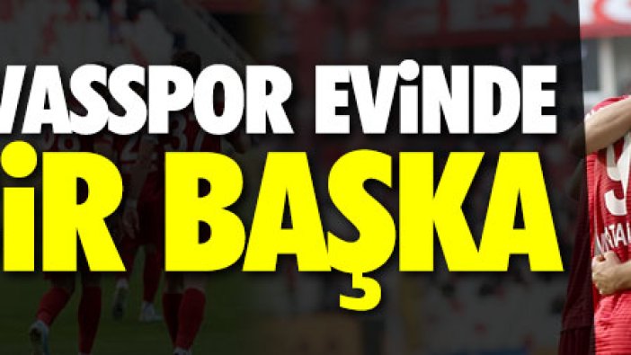 Sivasspor evinde bir başka