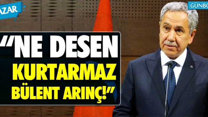 Ahmet Hakan, Bülent Arınç'a böyle yanıt verdi!