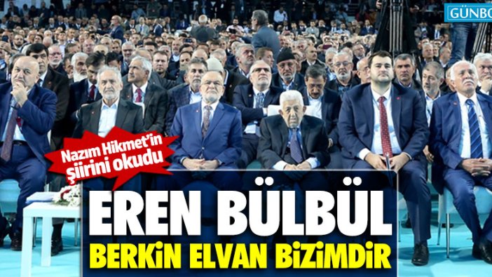 Temel Karamollaoğlu: "Yasin Börü, Eren Bülbül, Berkin Elvan bizimdir"