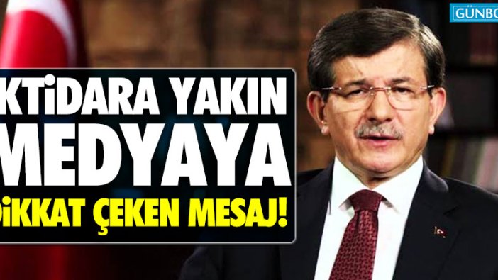 Davutoğlu'ndan iktidar medyasına 28 Şubat ve 17-25 Aralık mesajı!