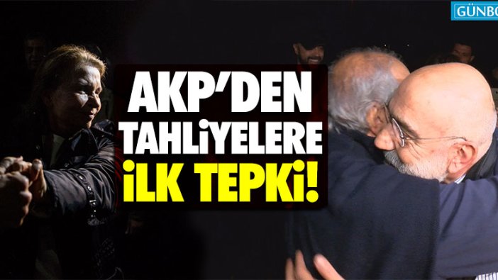 Nazlı Ilıcak ve Altan kardeşlerin tahliyesine AKP'den ilk yorum