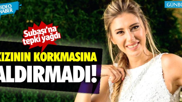 Şeyma Subaşı'na tepki yağdı! Kızının korkmasına aldırmadı!