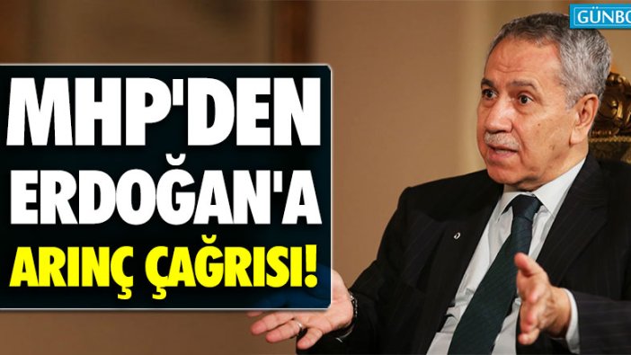 MHP'li Cemal Enginyurt'tan Erdoğan'a Arınç çağrısı!