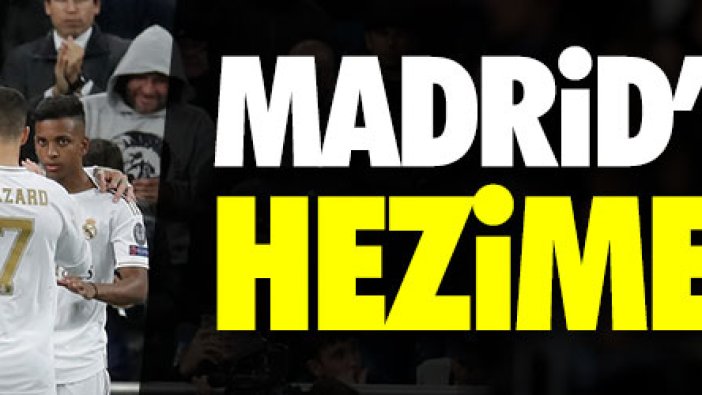 Galatasaray Madrid'de hezimete uğradı