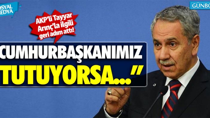 Şamil Tayyar'dan Bülent Arınç paylaşımı!