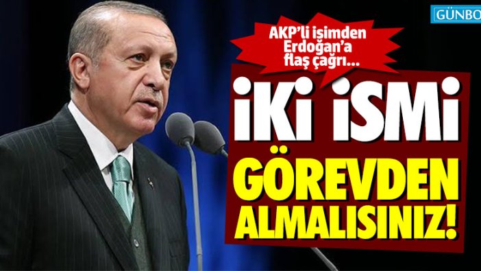 Metiner'den Erdoğan'a çağrı: "İki ismi görevden almalısınız"