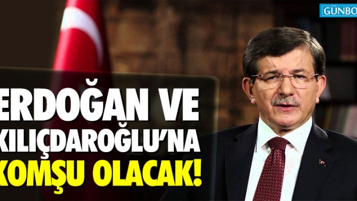 Ahmet Davutoğlu, yeni parti binasını tuttu!