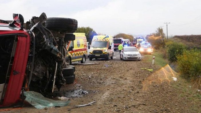 Slovakya'da katliam gibi kaza: 13 ölü