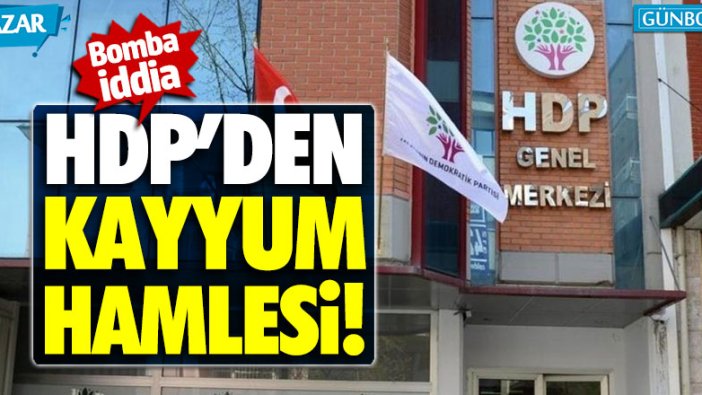 HDP Türkiye'yi seçime mi götürecek