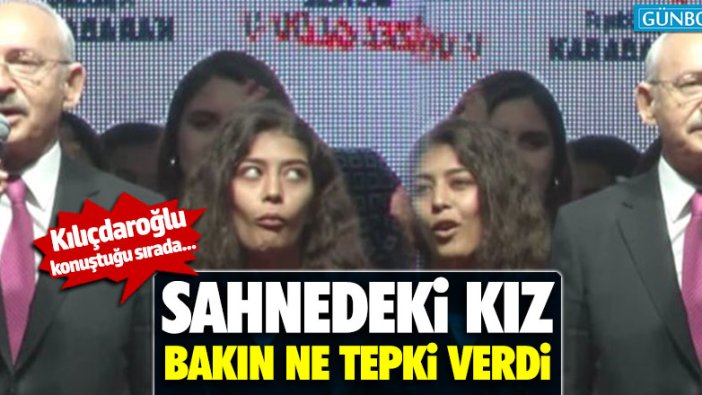 Kılıçdaroğlu'nun sözleri kızın yüzüne böyle yansıdı!
