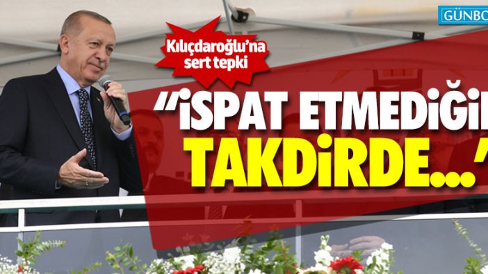 Erdoğan'dan Saray'a giden CHP'li iddialarına yanıt