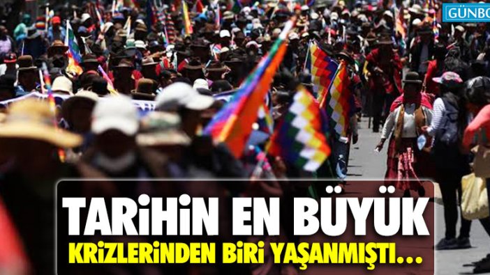 Bolivya'da flaş gelişme!