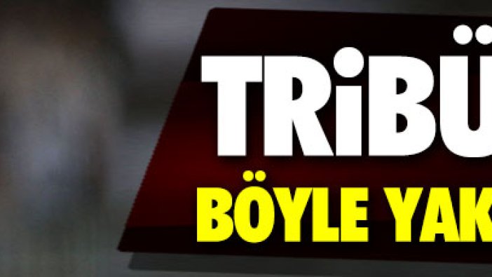 Sergen Yalçın, tribünde böyle yakalandı!