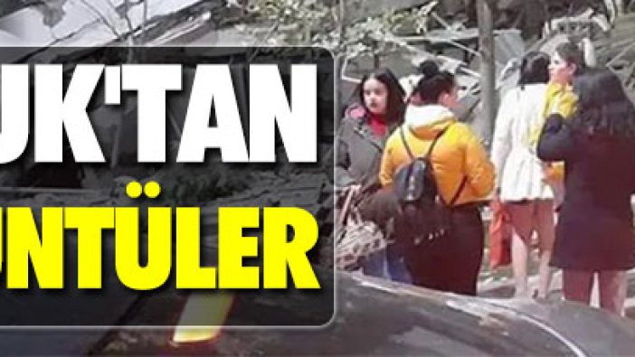 Arnavutluk'tan dehşet görüntüler