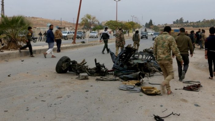 Tel Abyad'da hain saldırı