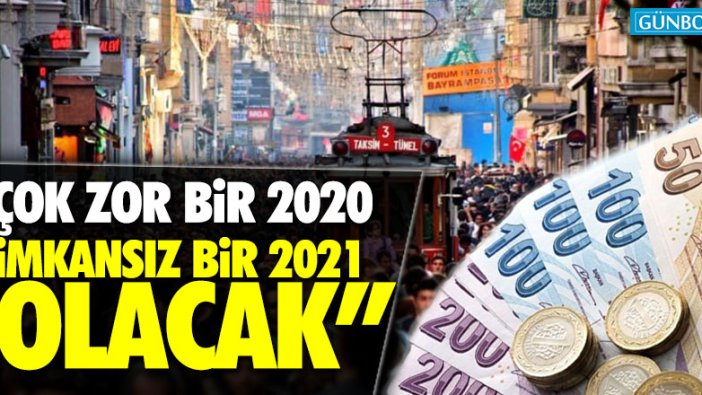 Aykut Erdoğdu: “Çok zor bir 2020, imkansız bir 2021 yılı olacak"