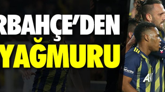 Fenerbahçe Gençlerbirliği'ni rahat geçti