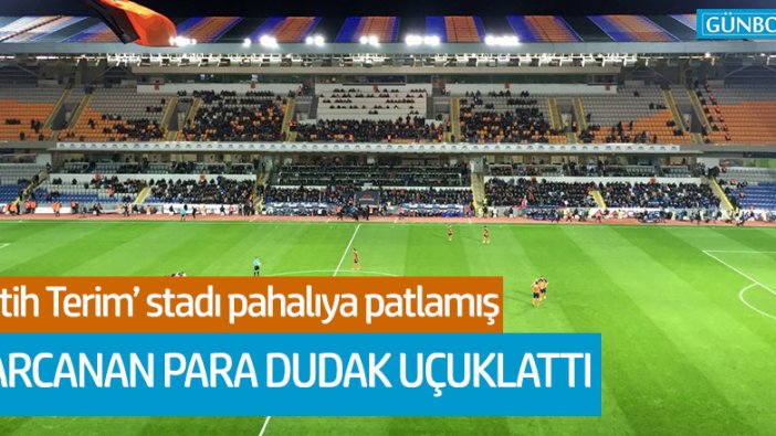 Fatih Terim stadı için harcanan para dudak uçuklattı