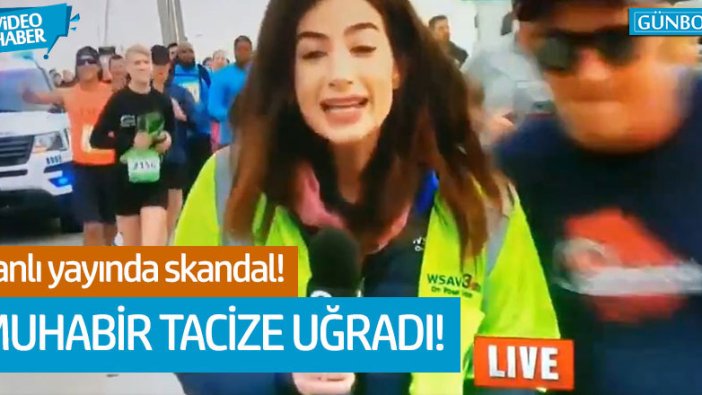 ABD'de canlı yayında skandal! Muhabir tacize uğradı