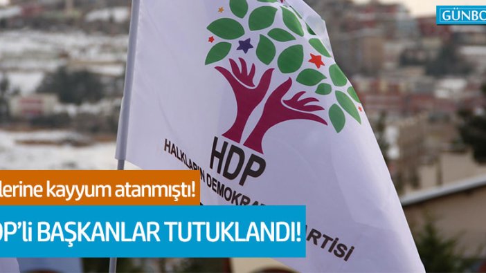 HDP'li 2 belediye başkanı tutuklandı