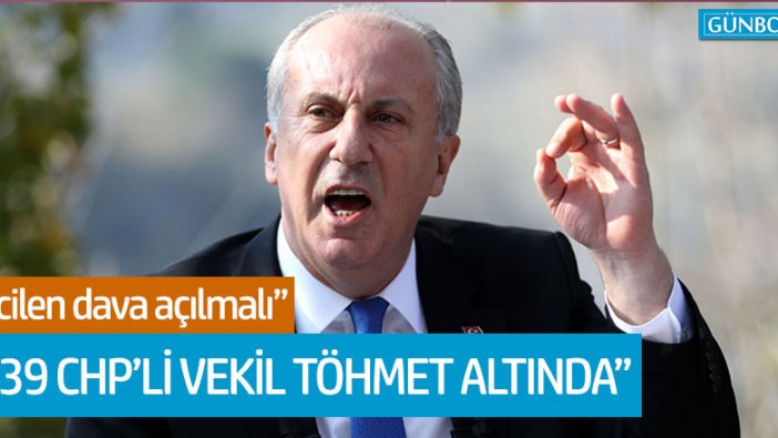 Muharrem İnce'den Talat Atilla'ya tepki!