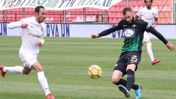 Kayserispor Umut'la kazandı