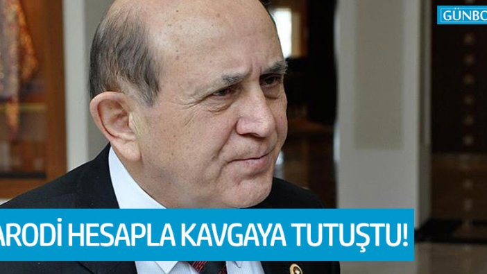 Burhan Kuzu parody hesapla kavga etti