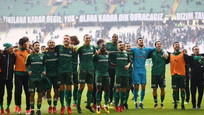 Bursaspor'un ilk 7'ye karşı galibiyeti yok