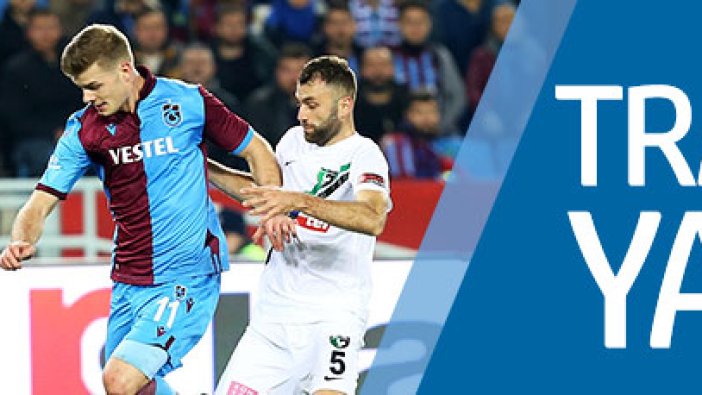 Trabzonspor, Denizlispor karşısında 3 puanlık yara aldı!