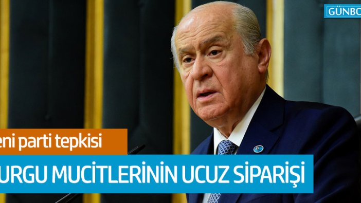 Devlet Bahçeli: "Kurgu mucitlerinin ucuz siparişi"
