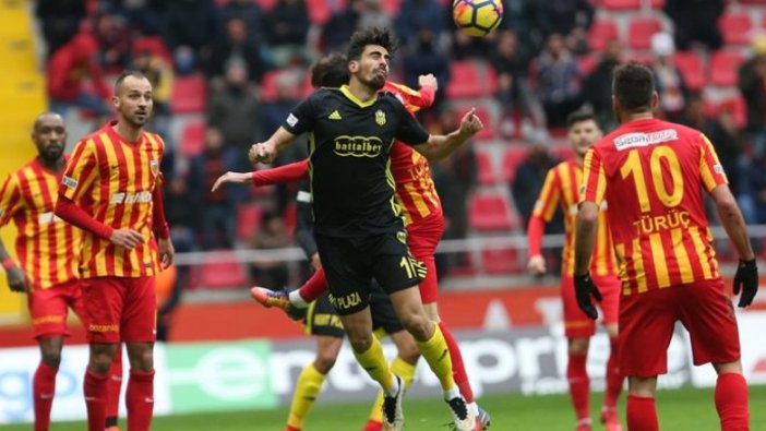 Malatyaspor, Kayseri'de galip