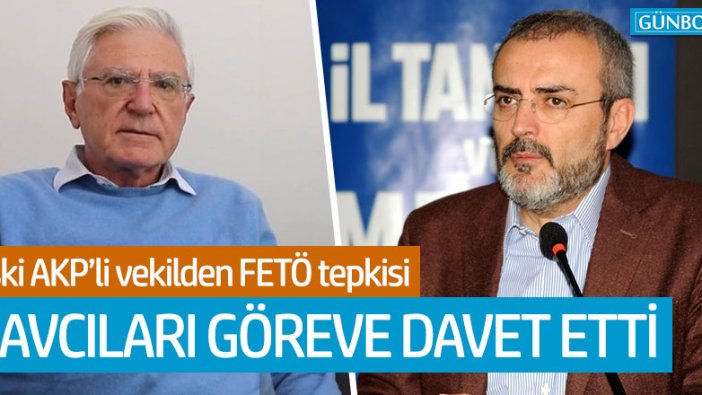 Eski AKP'li vekil Emin Şirin'den Mahir Ünal'a FETÖ tepkisi