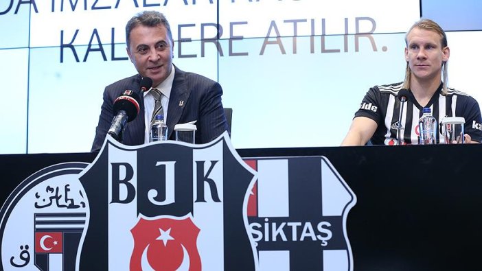 Vida resmen Beşiktaş'ta