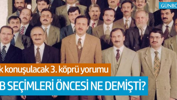 Erdoğan'dan çok konuşulacak "3. Köprü" yorumu