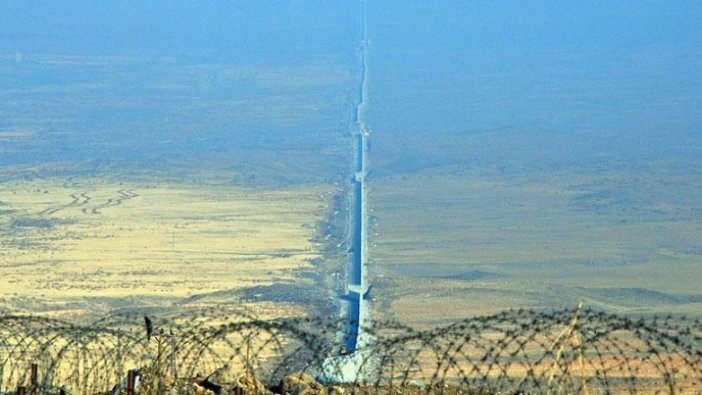 Güvenlik duvarının yüzde 50'si tamamlandı