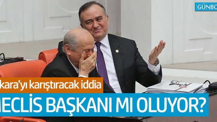 Bomba iddia... Devlet Bahçeli TBMM Başkanı mı oluyor?