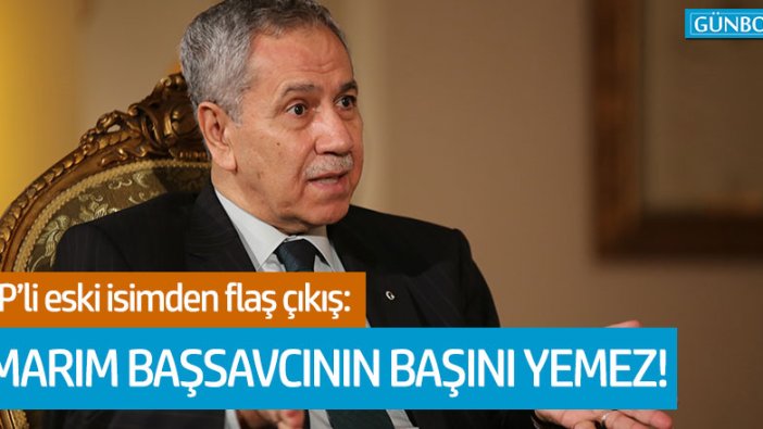 Şamil Tayyar'dan Bülent Arınç'a: "Umarım başsavcının başını yemez"