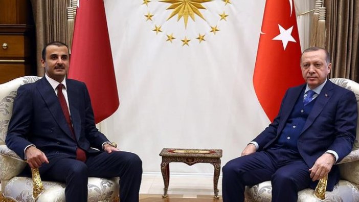 Erdoğan Katar Emiri ile görüştü