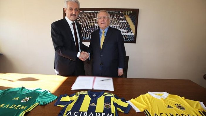 Fenerbahçe'nin forma sponsoru Acıbadem oldu