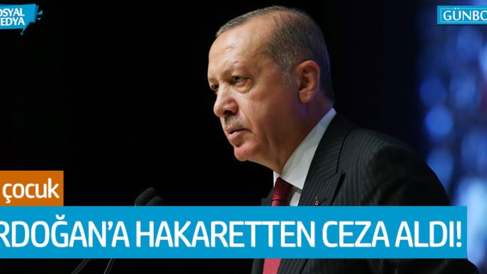 İki çocuk Erdoğan'a hakaretten ceza aldı!