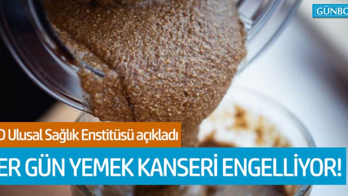 Fıstık ezmesini her gün yemek kanseri engelliyor!