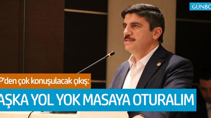 AKP Genel Başkan Danışmanı Yasin Aktay: "Başka yol yok Mısır'la masaya oturalım"