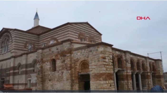 Edirne'nin Ayasofya'sı 55 yıl sonra ibadete açılıyor