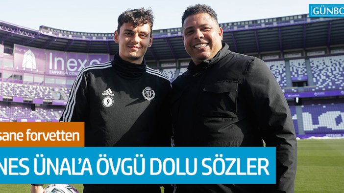 Ronaldo'dan Enes Ünal'a övgü dolu sözler