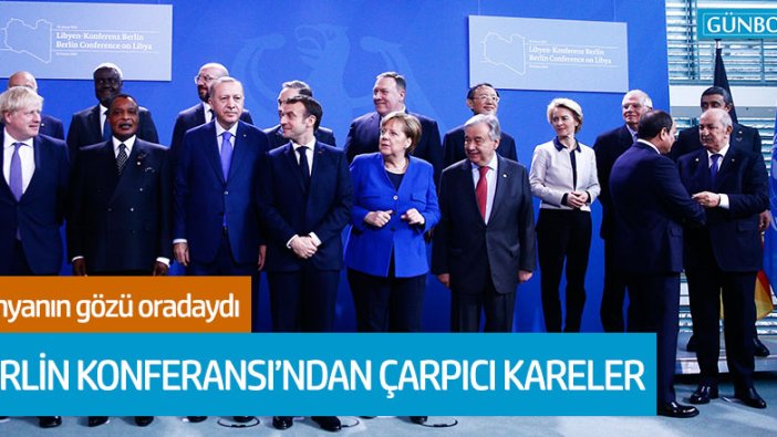 Dünyanın gözü oradaydı... Berlin Konferansı'ndan çarpıcı kareler