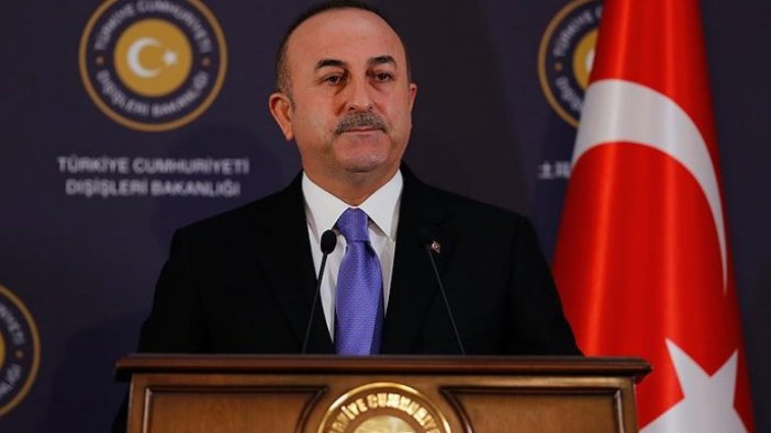 Çavuşoğlu'ndan moderatöre tepki