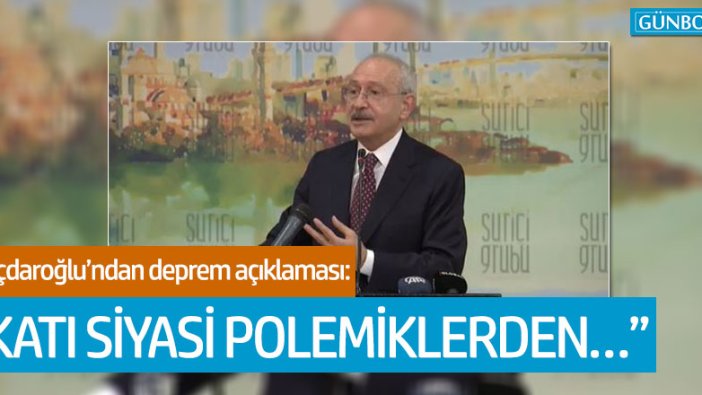 Kılıçdaroğlu, İstanbul Toplantıları'nda konuştu