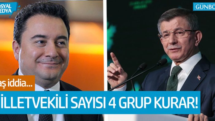 MAK Danışmanlık: "Babacan ile Davutoğlu TBMM'de 4 grup kurar!