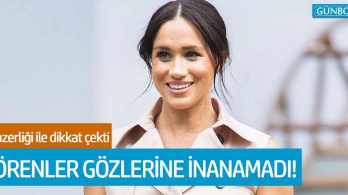 Meghan Markle'a benzerliği ile dikkat çekti, görenler gözlerine inanamadı!