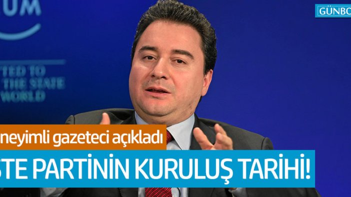 Ali Babacan'ın partisi ne zaman kurulacak?